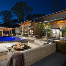 Asheville Interior Designer Beautifully Balances Coolness And Warmth In This Contemporary Blue Ridge Mountain Home