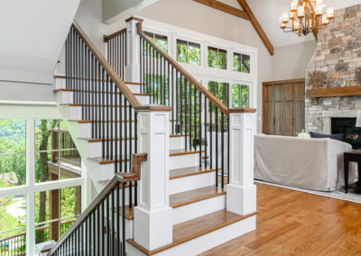 Bailey Living Room Stairs