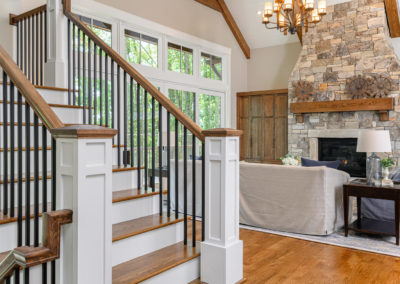 Bailey Living Room Fireplace