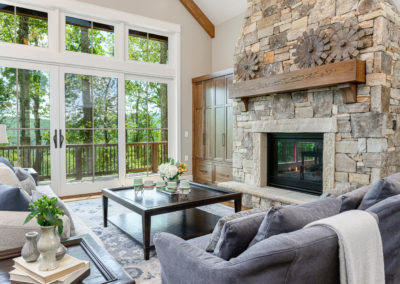 Bailey Living Room Fireplace