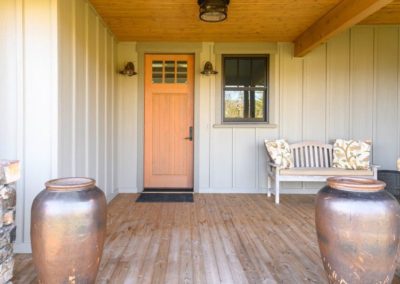 Miller Residence exterior front door