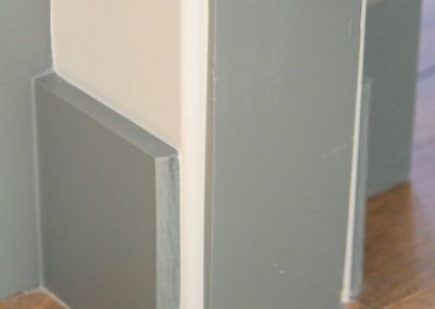 Miller Residence interior floor molding
