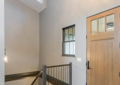 Miller Residence interior front door