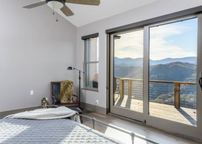 Miller Residence interior master bedroom view