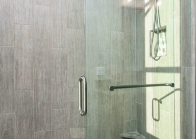 Miller Residence interior master shower