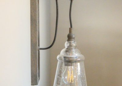 Miller Residence interior sconce