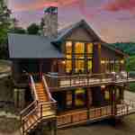 id-ology-–-north-haven-rustic-–-creston-–-black-mountain-nc-–-custom-home-–-exterior-twilight-aerial-deck-–-03