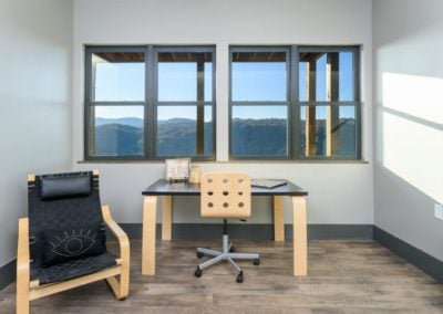 Miller Residence interior office